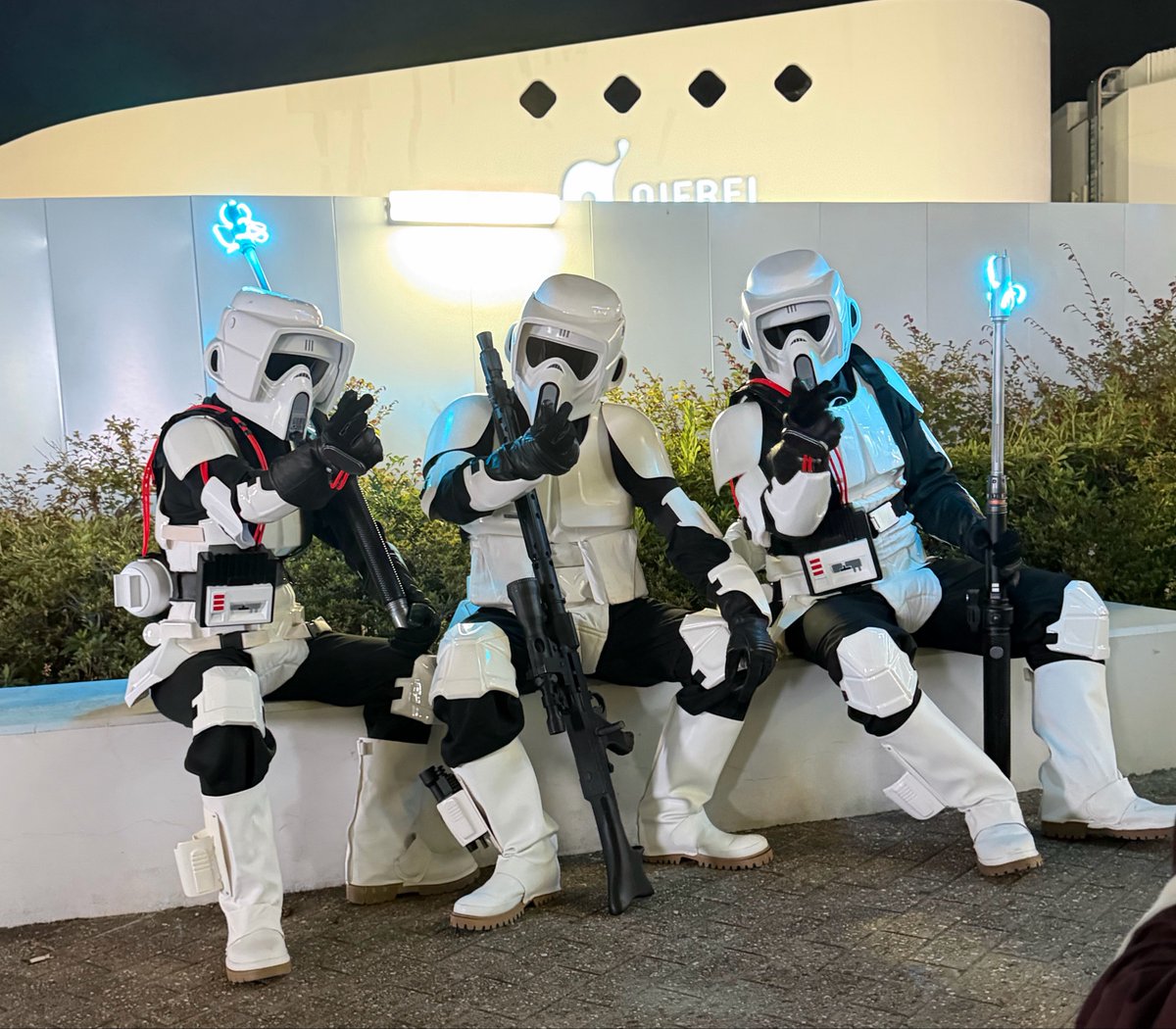 Halelfo4's tweet photo. スカウトトルーパーさんたち
かっこよかったし、可愛かった🥹

#501st https://t.co/xPpOHQv9Qw