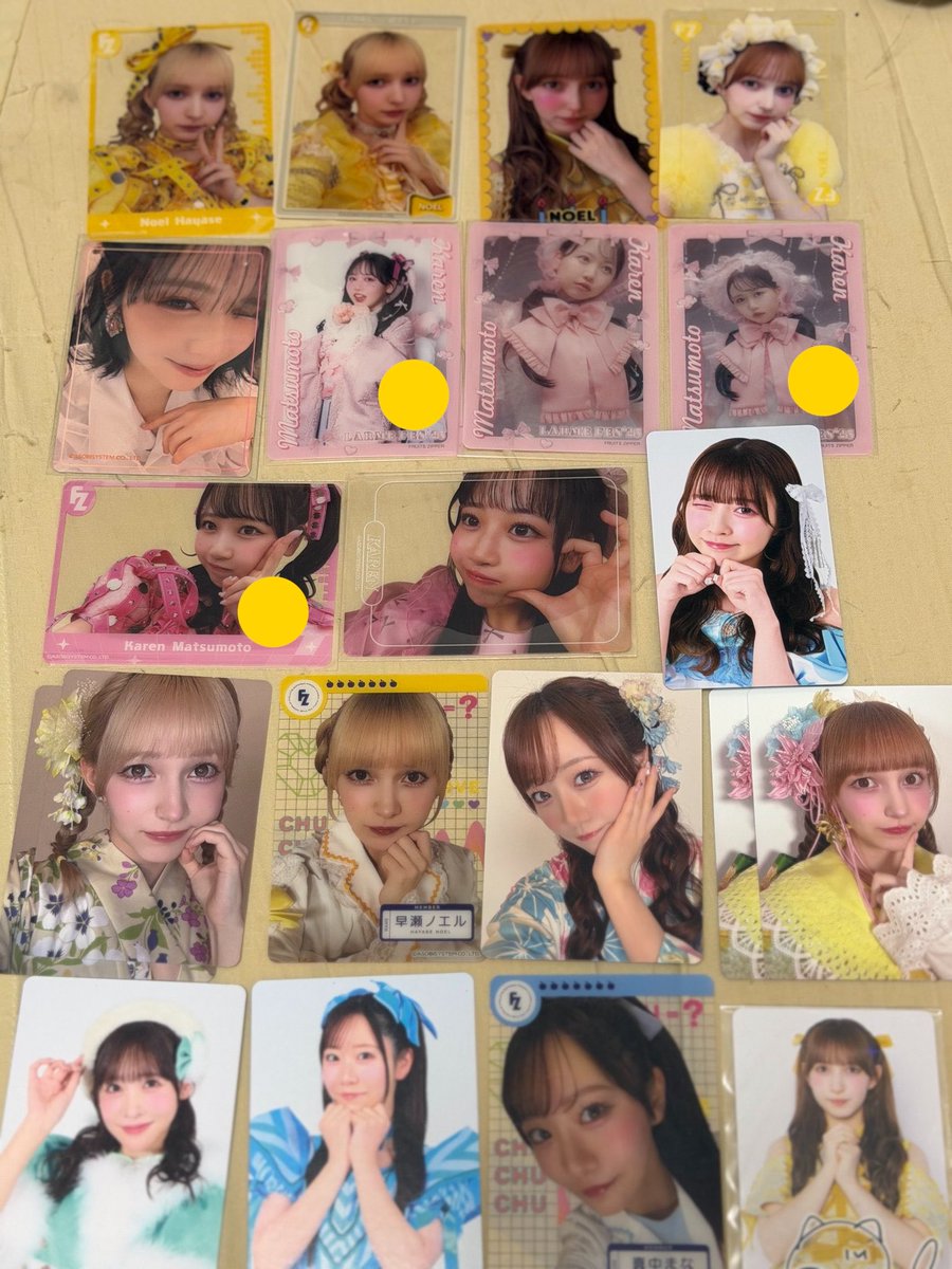 __1026na's tweet photo. @rrxxppx 検索より失礼します！
💛松本求めております。
こちらの仲川と交換は可能でしょうか？ https://t.co/Ai3SlTKURC