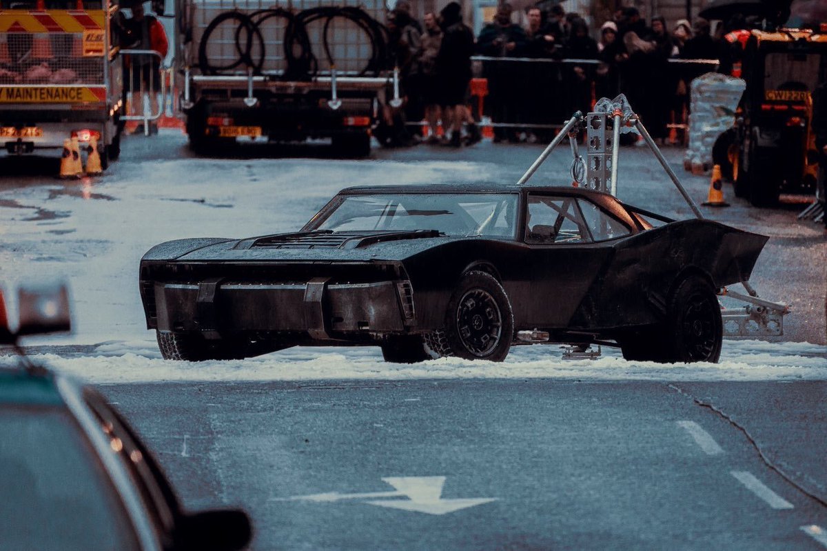 _Movie_Fans_'s tweet photo. 🚨 BREAKING: First look at the New Batmobile from 'THE BATMAN PART II' has leaked online.

(Via: AbnerTei2014)

#TheBatmanPart2 #DC #Batman https://t.co/HUudTsmsWC