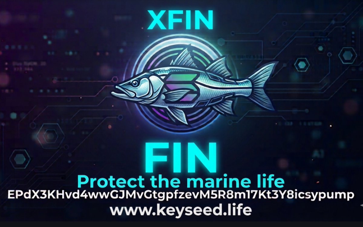 Meyer182Chris's tweet photo. Come check out my 3 coins. Attached are the pumpfun address. Keep your crypto assets safe and protect the marine life's ecosystem across the globe.  Have a great day and good luck investing. https://t.co/l5Lu6E9mk9