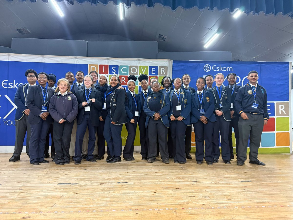 Exposcience's tweet photo. Congratulations to all the award winners at the Eskom Expo Kalahari Regional Science Fair!

Your hard work, creativity and dedication to scientific research have paid off. We celebrate your achievements and wish you continued success as you grow as young scientists, innovators and problem-solvers.

Well done to every young scientist who participated and made the Kalahari Regional Science Fair a celebration of science and innovation!

#DiscoverEskomExpo #EskomExpo #KalahariRSF #YoungScientists #STEMEducation #Innovation