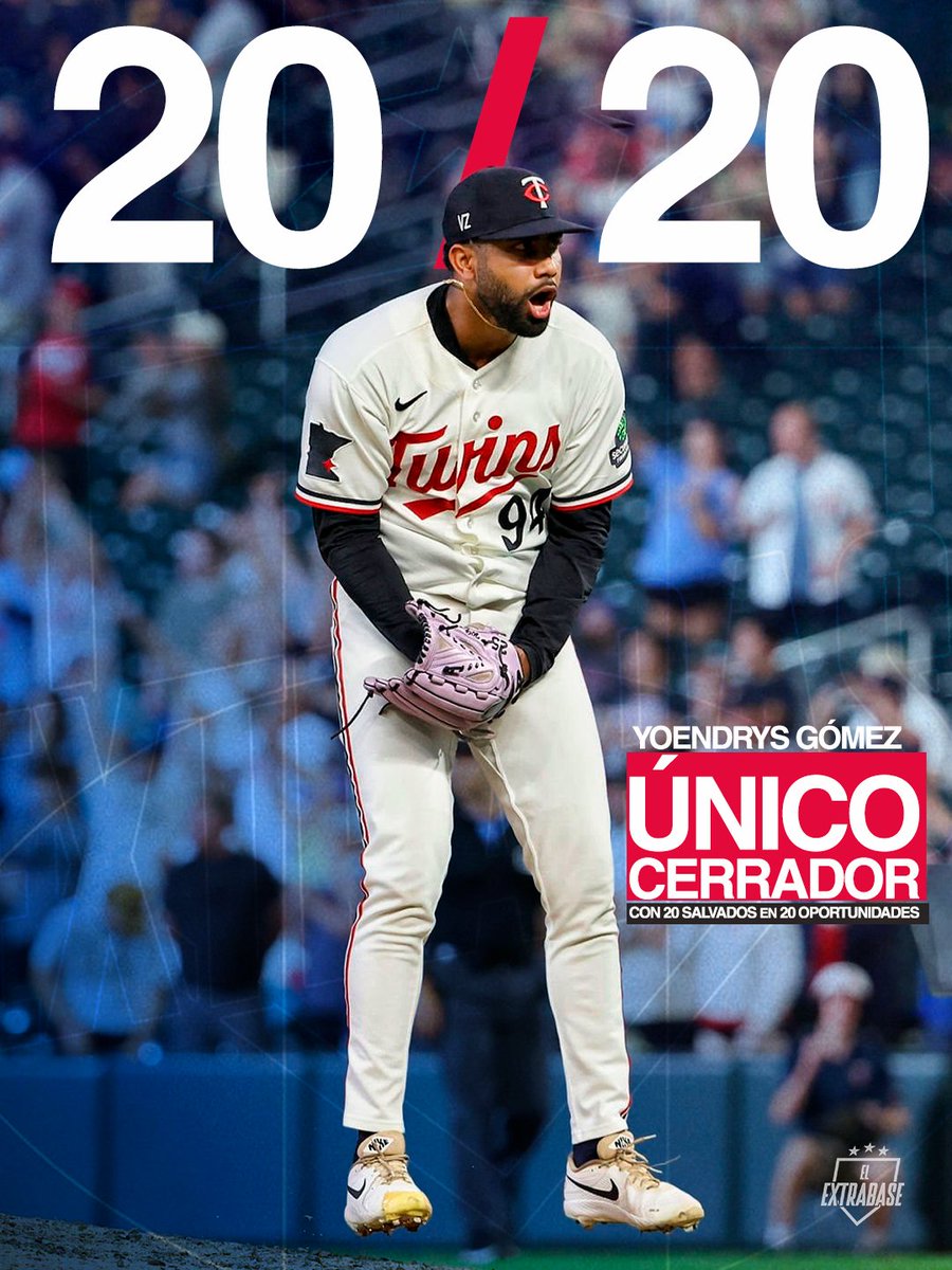 ElExtrabase's tweet photo. Yo-Go! 

¡El candado! 

20 oportunidades, 20 rescates para Yoendrys Gómez. 

#MNTwins | #ElExtrabase⚾️🇻🇪 https://t.co/lu4VUC6dB1