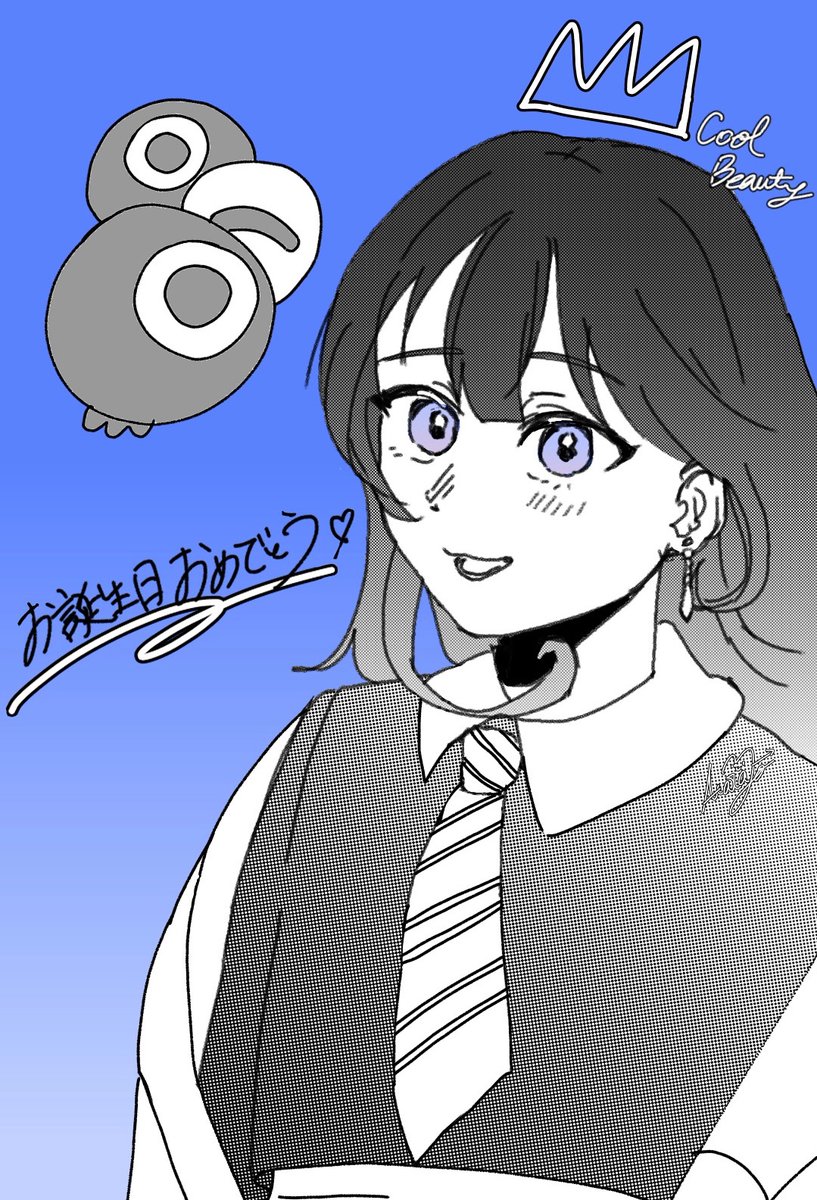 Ataray0_kuromeP's tweet photo. 本当にお誕生日おめでとう！！🥳
素敵な一年になりますように♡
#ぽぽんと誕生クールだねい2026
#ぽんとれーと https://t.co/fAFj2WaT4V