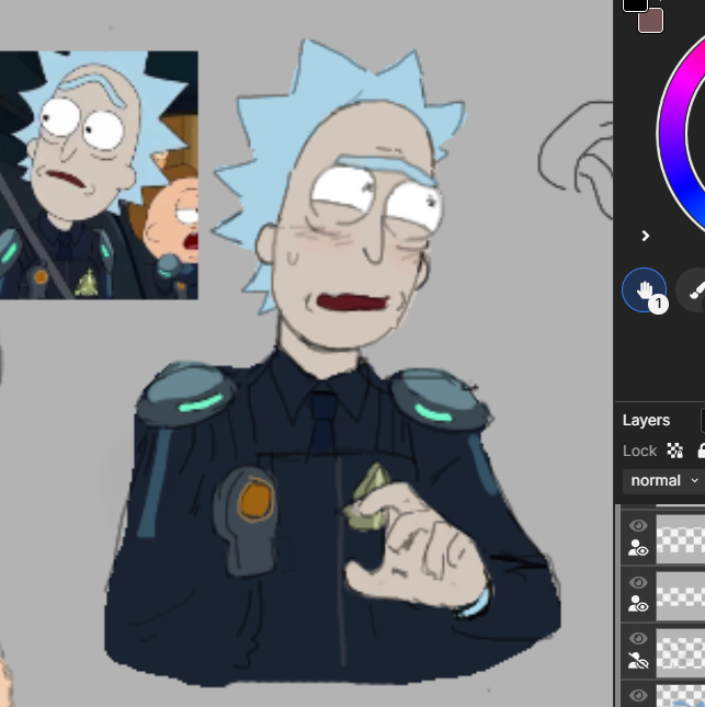 Sealven07's tweet photo. go my ricks #rickandmorty #rickprime https://t.co/v5nESXmLGp