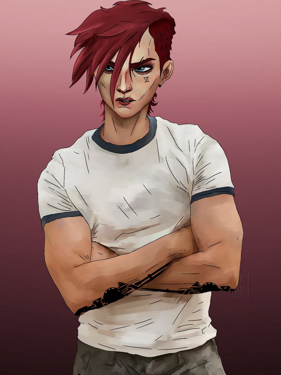svrione's tweet photo. The BUTCH herself.

#Vi #butchvi #arcane #arcanefanart #arcaneart #arcaneVi #viarcane https://t.co/rO4afOPlt7