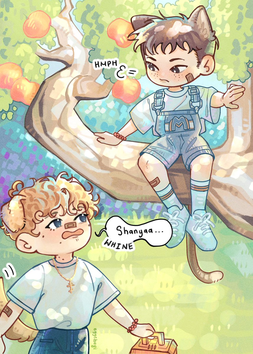 eggchayi's tweet photo. what did puppy ilya do to annoy kitty shane this time… https://t.co/Hu8sje7kgA