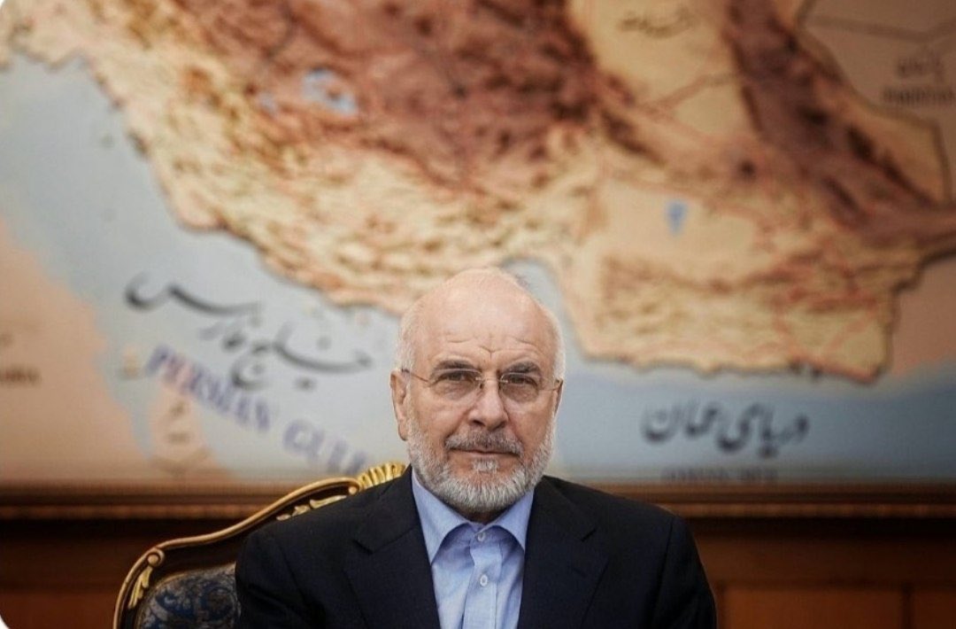 AryJeayBackup's tweet photo. Iraqi Parliament Speaker is facing harsh criticism after deliberately posting a map with a horrible photoshopped edit of the Persian Gulf dubbed as “Arabian Gulf”.

In response, the Parliament Speaker of Iran, Ghalibaf, said:

“Every step that enemies have taken to drive Iran and Iraq apart, we have taken 2 steps closer together.

History will record that we were 2 nations that refused to be footnotes in other people's narratives, and our destiny was not written in the capitals of Western governments.”