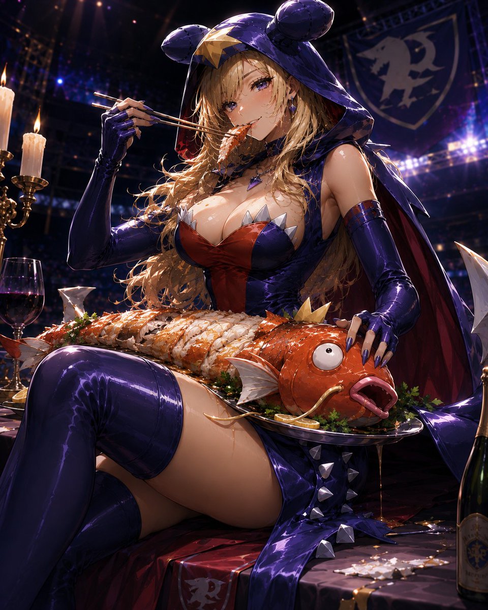 CorruptedTiki's tweet photo. Finally time for Dinner~

You know, Magikarp are delicious!

Oh you never tried? Go ahead! I share! https://t.co/WUF7VmREEG