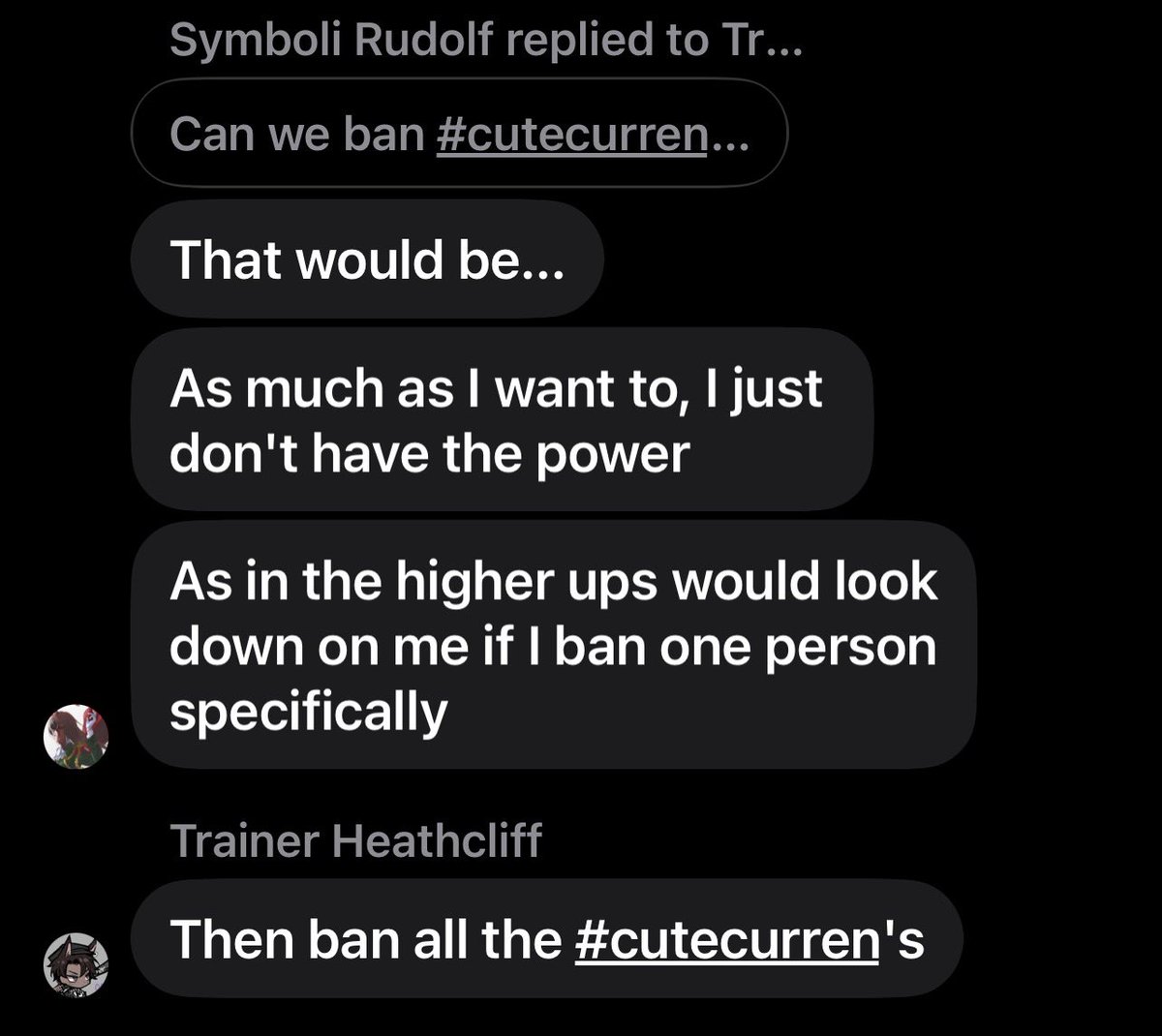 CutestCurrenCh's tweet photo. @PeakOfEnvy INTENDS on #BANNING all of the #CuteCurrenChans from participating in the #TracenElections as a #Candidate!!!
Cancel them my beloved #CurrenFans!!! https://t.co/8WNK4fW3OH