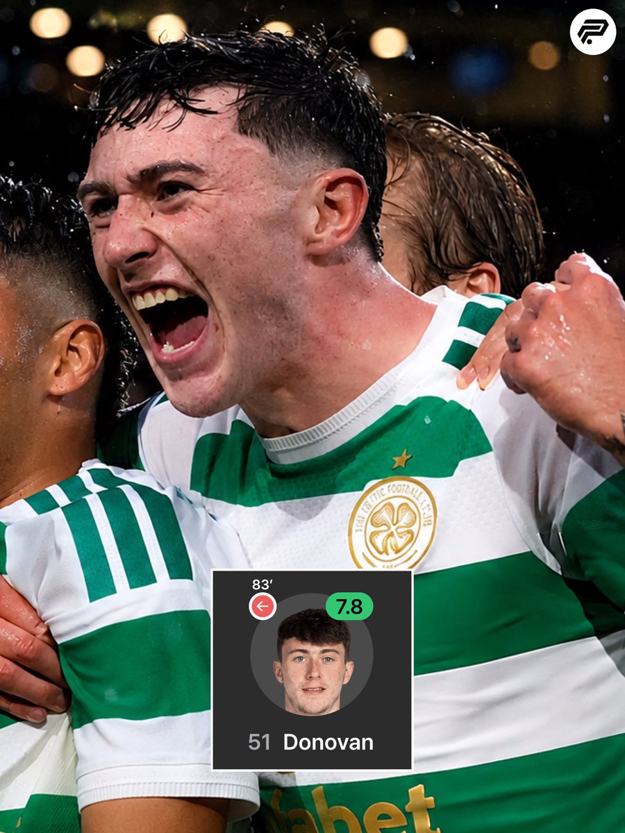 FP_Scotland's tweet photo. What a game!

Camilo Durán and Benjamin Nygren’s goals and performances were excellent but don’t forget how good Colby Donovan was for Celtic last night!

His standout game to date and chose a good night to impress with new Scotland Head Coach Sébastien Pocognoli in attendance! https://t.co/78oHXS1jX9