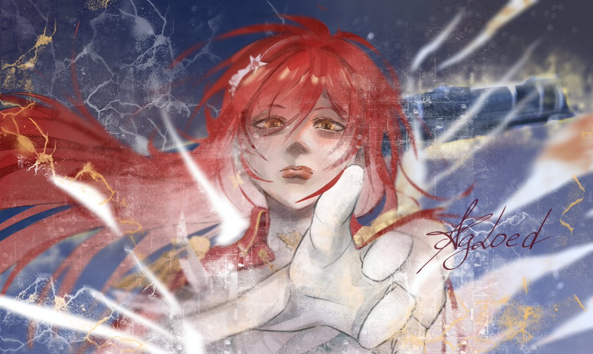 DinKrity's tweet photo. This is the first time I've drawn something like this so quickly.
#hsr #art #Himeko #HonkaiStaiRai https://t.co/xCV3jXb3eX