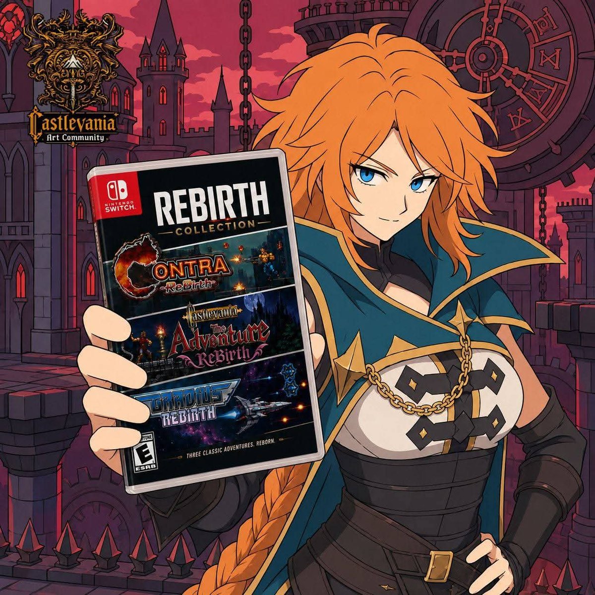 CastlevaniaLat1's tweet photo. Estaría bonito que @Konami anunciará por fin está colección.

#Castlevania https://t.co/1HfrH324of