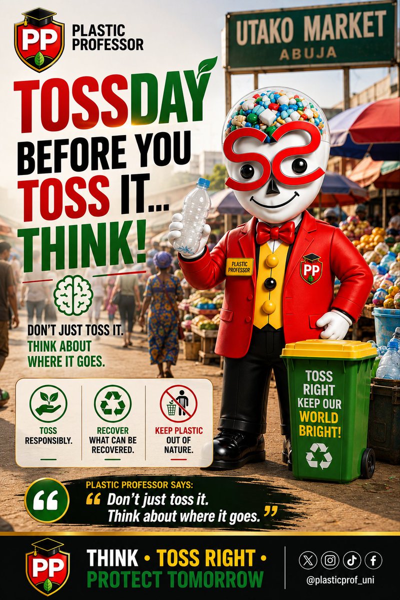 plasticprof_uni's tweet photo. Think before you toss it. https://t.co/uL3515ZN3T
