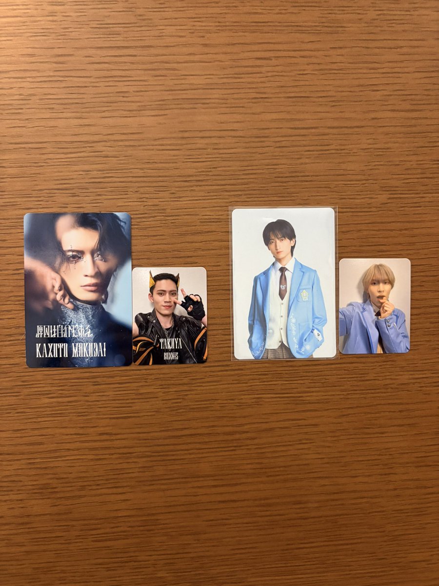 AYAx4jxq's tweet photo. yes！東京　トレカ　交換
譲)ICEx盤
トレカ　筒井
ミニ　　千田

15周年D盤
トレカ　杢代
ミニ　　TAKUYA

タワレコ特典うちわ
げんじぶ、さくらしめじ

求)ICEx盤
トレカ、ミニ　志賀

15周年D盤
トレカ、ミニ　筒井＞FUMINORI、ハル、アロハ

特典うちわ
M!LK、ICEx https://t.co/7dAAWLHQO0