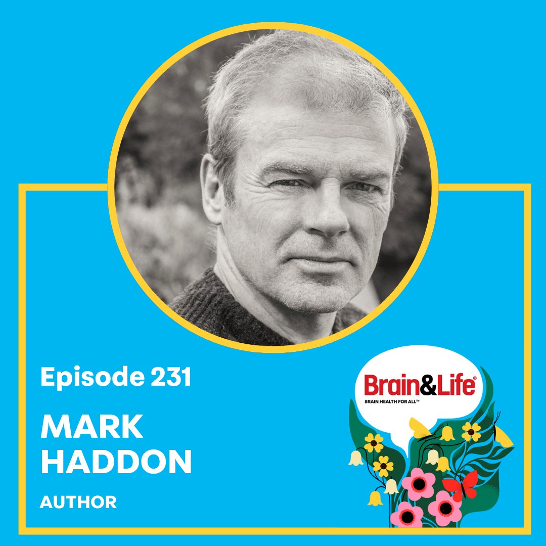 BrainHealth_AAN's tweet photo. What happens when #brainfog changes the way you work, think, and create? Author Mark Haddon joins the Brain & Life Podcast to share his experience with cognitive changes after bypass surgery and long COVID, and the resilience it took to navigate life in a new way.

Listen now & subscribe: https://t.co/e3SyycxDKc

#BrainAndLife @NeuroDrCorrea @KatyPetersMDPhD