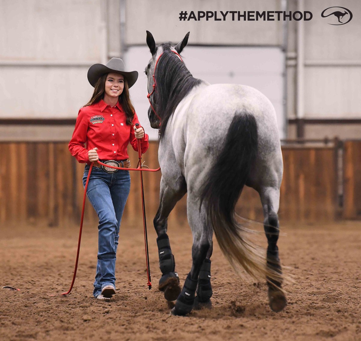 DownunderHorse's tweet photo. Method Ambassador Staci Hancock is seriously amazing!!! She helped my sister’s gelding figure his feet out! If anyone wants to get into barrel racing, Staci is your gal! 👏 - Dena Fenn Haynes 
https://t.co/Zz5mS7jISg
#ApplyTheMethod #LearnTrainTeach https://t.co/sGXBoNlnBC