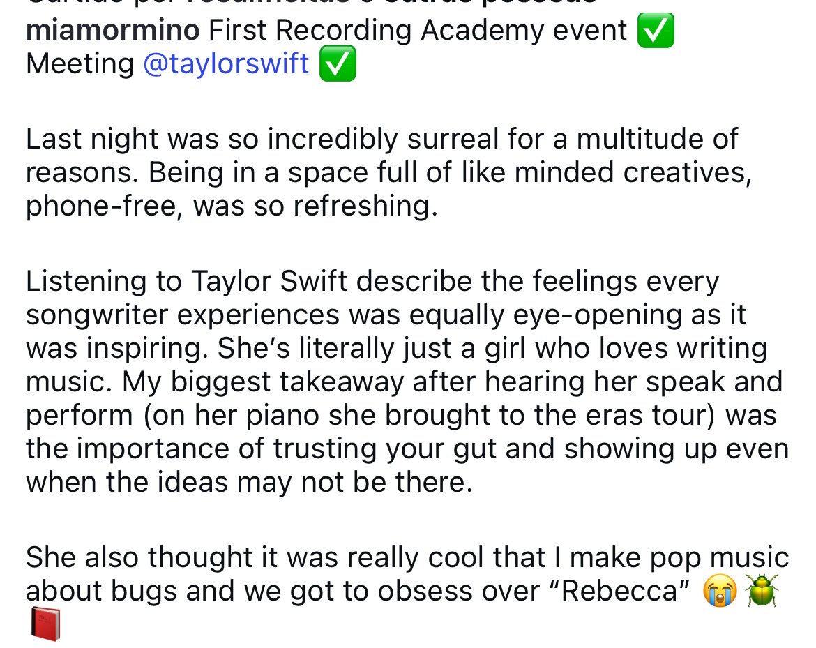 nodwmisensee's tweet photo. “she literally just a girl who loves writing music” 🥹♥️ https://t.co/0TO69DQClo