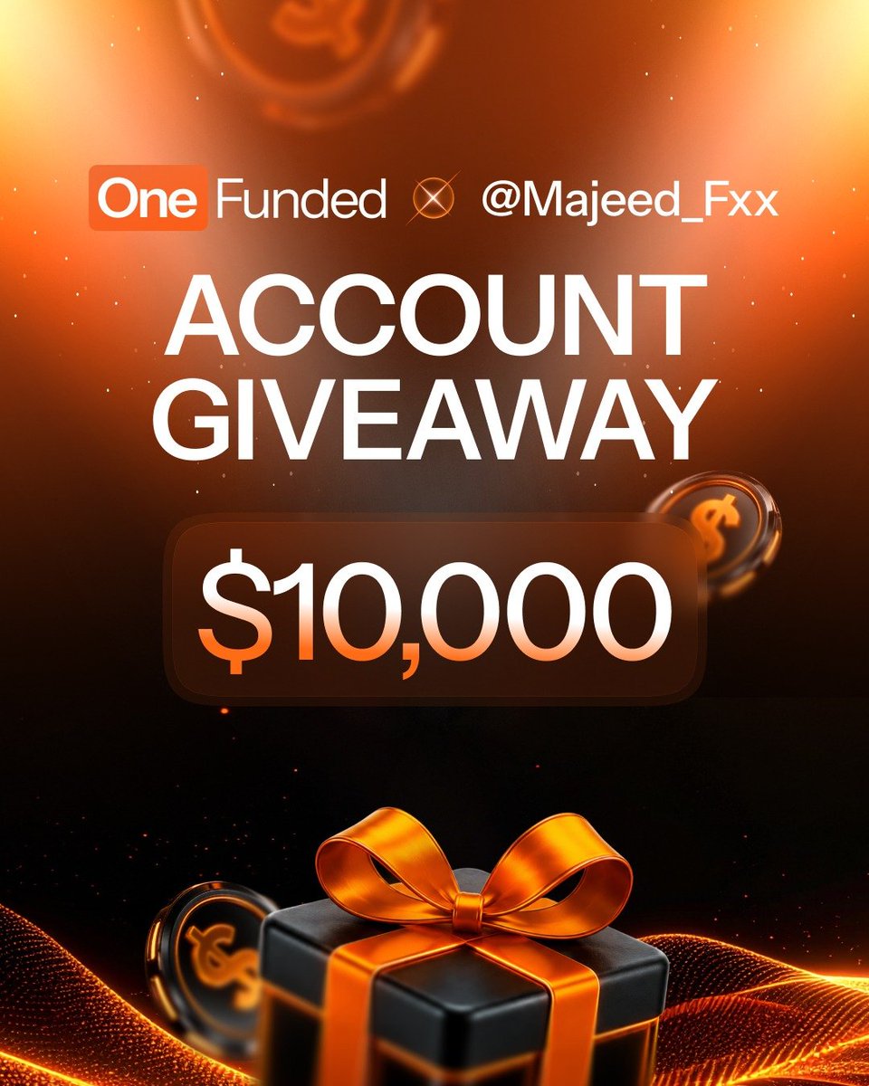 Majeed_Fxx's tweet photo. Giveaway with @One_Funded

•⁠  ⁠Follow @One_Funded  and @Majeed_Fxx 

•⁠  ⁠Subscribe to OneFunded YouTube channel https://t.co/zZlltBLywp

•⁠  ⁠Repost the giveaway post.

•⁠  ⁠Tag a friend in the comment.

Also Follow 
@khalifaforex747 @usmanmoduk @badaru_yau96

72hrs https://t.co/jTeBqSlLOi