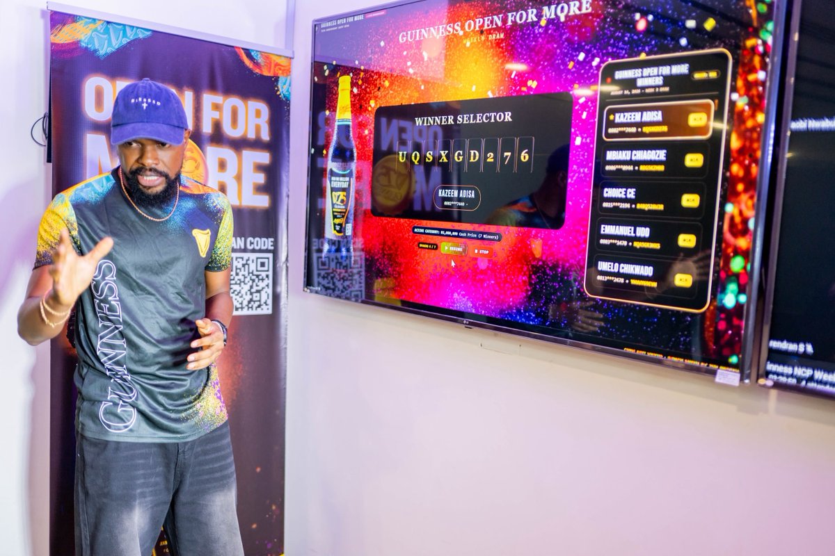 realT3M's tweet photo. If you know someone who always says they never win promos, tell them the secret is simple: they have to enter first. #GuinnessOpenForMore https://t.co/DjQNJIAjrL