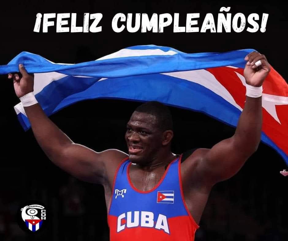 GHNordelo5's tweet photo. ¡Feliz Cumpleaños, Campeón! #Cuba #CDRCuba #MijainLopez #CubaNoSeRinde https://t.co/93EO6LJtEr