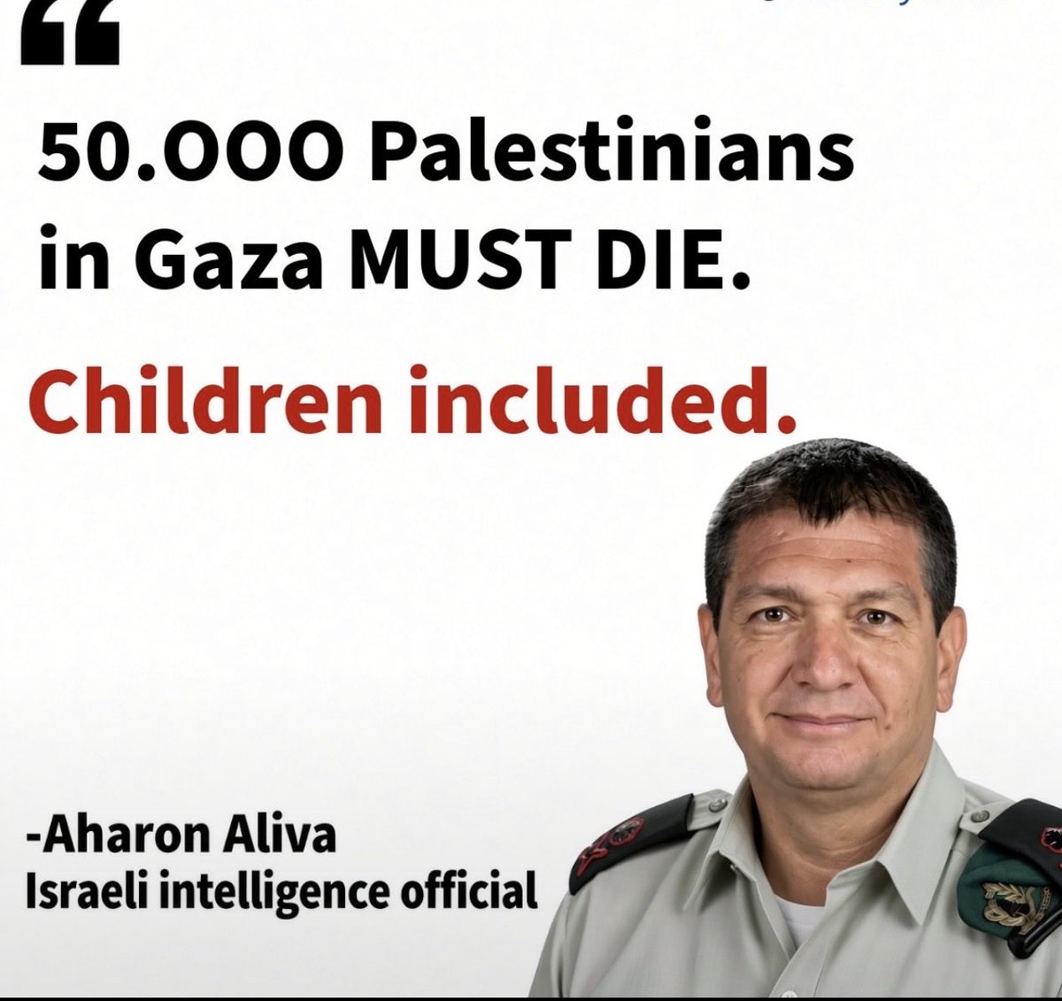 rulajebreal's tweet photo. Il ministro Ben-Gvir non è un’aberrazione: è l’autobiografia del governo criminale israeliano e rappresenta la società israeliana stessa. 
L’80% degli israeliani è favorevole alla pulizia etnica dei palestinesi.

Dopo l’annuncio di Ben Gvir di costruire un "braccio della morte" con patibolo e cabine, da cui gli israeliani potranno assistere alle impiccagioni, il ministro della Difesa israeliano ha dichiarato: “stiamo dando a Ben Gvir ancora più potere!”.

Tentare di minimizzare i crimini di Ben Gvir e descriverlo come l’unica mela marcia o una anomalia significa ignorare che l’intero governo israeliano commette crimini contro l’umanità e crimini guerra, barbarie e atrocità sistematicamente. 
E tutti i candidati a sostituire questo governo israeliano regolarmente dichiarano di voler bombardare la Turchia - un paese NATO- la Siria, il Qatar, oltre a dare il loro sostegno per gli insediamenti illegali nei territori occupati palestinesi e l’occupazione e la dittatura militare israeliana che dura da 58 anni.

I veri amici e alleati di Israele dovrebbero sostenere quella minoranza in via di estinzione israeliana, come la nipote dell’ex presidente Shimon Peres, che chiede di sanzionare Israele.