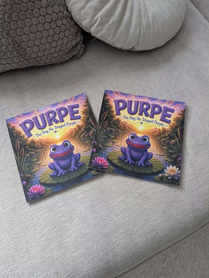 purplepepes0l's tweet photo. The $purpe children's book now available on Amazon! https://t.co/kY693G1jPa