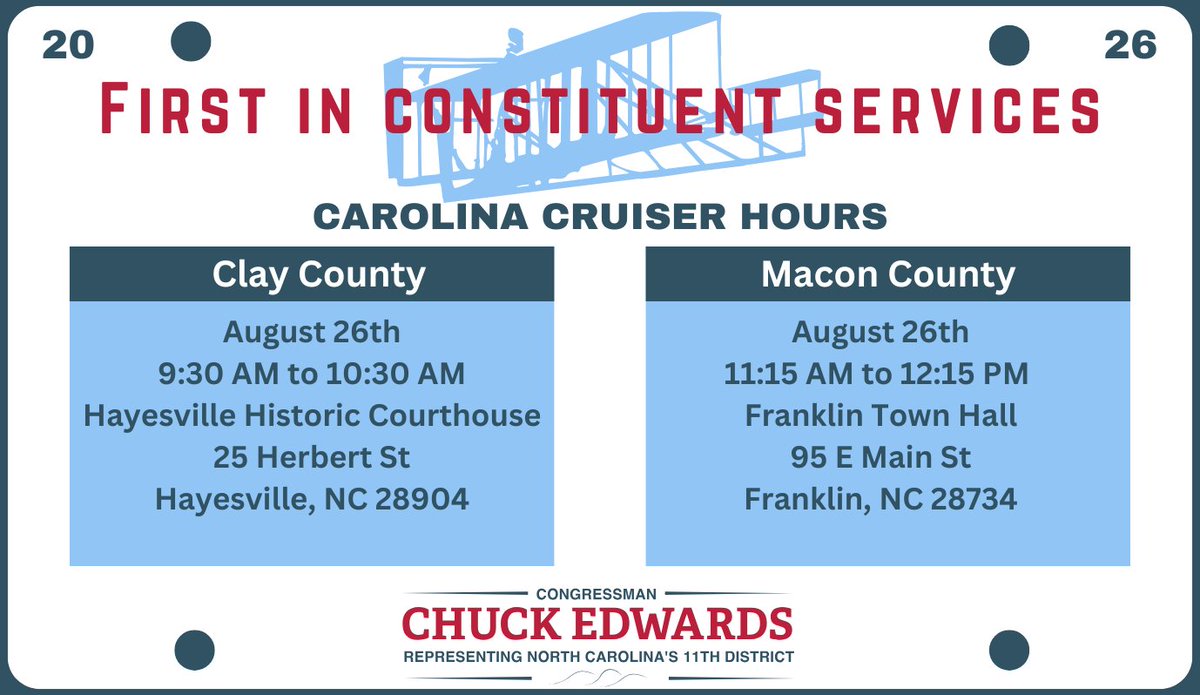 CruisingNC11's tweet photo. New mobile office hours below      
 📝Stop by to ask questions about Hurricane Helene recovery and receive assistance with federal agencies including FEMA       
📷 Visit https://t.co/OAyB9lNbed for more information https://t.co/gWu4ZO7Ted