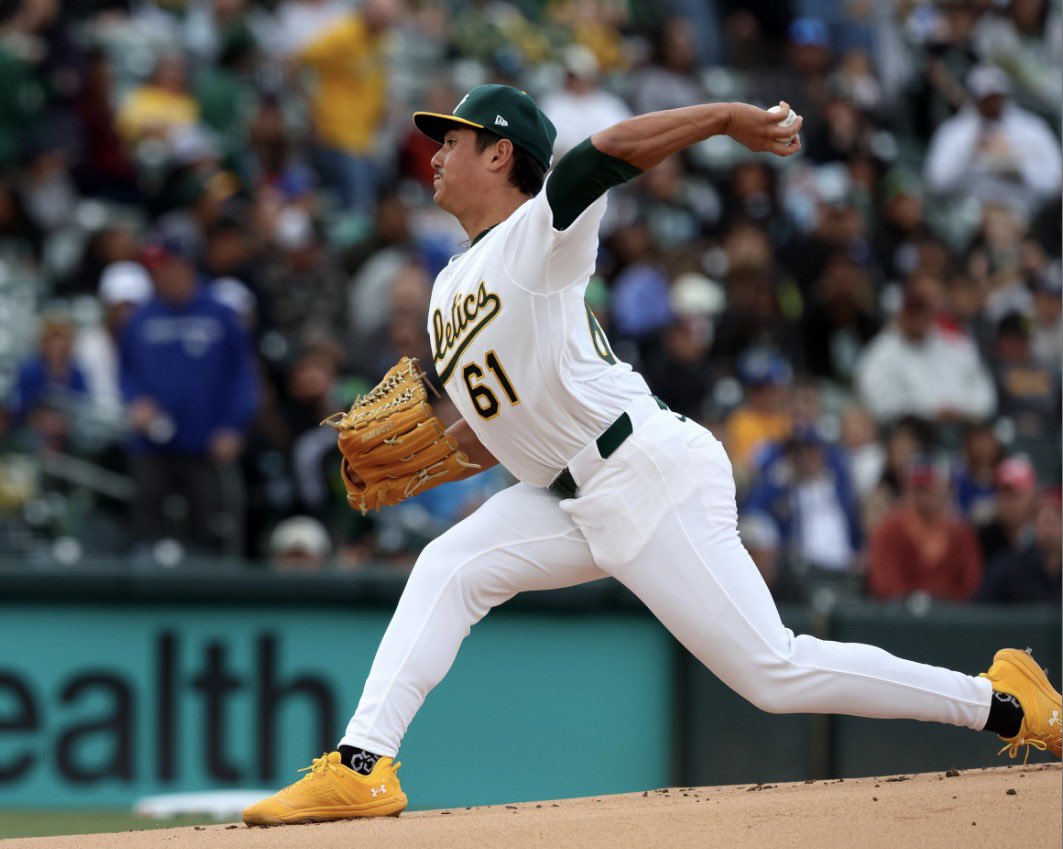 Grove_Gambles's tweet photo. Gage Jump over 4.5 Strikeouts (-115) 1.15U Novig 

 Jump has legitimate strikeout stuff. He owns a 25.1% K rate, which ranks in the 79th percentile. That’s comfortably strong enough to attack a line of only 4.5.
The swing-and-miss numbers back it up: His 25.3% whiff rate is another positive. He doesn’t need an extreme matchup to get to five when he’s already striking out roughly a quarter of hitters.
The bottom of KC’s lineup is where this can cash. Pasquantino is at 25% K, Collins 22%, Massey 26%, and Maile is all the way up at 41%.
Maile is a particularly strong K target. If Jump faces him twice, that could realistically account for 1–2 strikeouts by itself.
There are enough opportunities throughout the order: Perez is at 18%, and even with Witt (12%), Garcia (14%) and Tolbert (15%) being tougher strikeouts, Jump doesn’t need to dominate the entire lineup.

#Gambling𝕏 #strikeouts #athletics #royals #parlaypiece