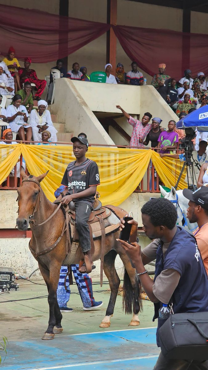 TheYorubaTimes's tweet photo. ISESE DAY 2026: Horse Riders Add Colour To Isese Cultural And Traditional Celebration In Oyo State https://t.co/btLdYbVoCo