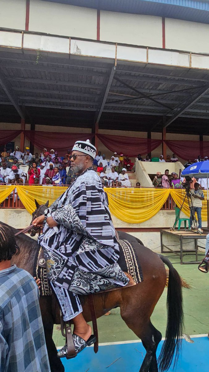TheYorubaTimes's tweet photo. ISESE DAY 2026: Horse Riders Add Colour To Isese Cultural And Traditional Celebration In Oyo State https://t.co/btLdYbVoCo