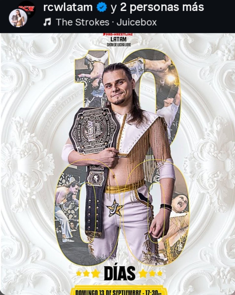 lolovega23's tweet photo. Fanáticos del Wrestling en Buenos Aires, Argentina. 

Les organizo un finde de Septiembre: 

11 de Septiembre: WWE: RAW Live - Movistar Arena 
12 de Septiembre: 100% Evolution - Teatro Espacio 360
13 de Septiembre: RCW: 1000 Días - El Teatrito https://t.co/jY9OCAGfVs