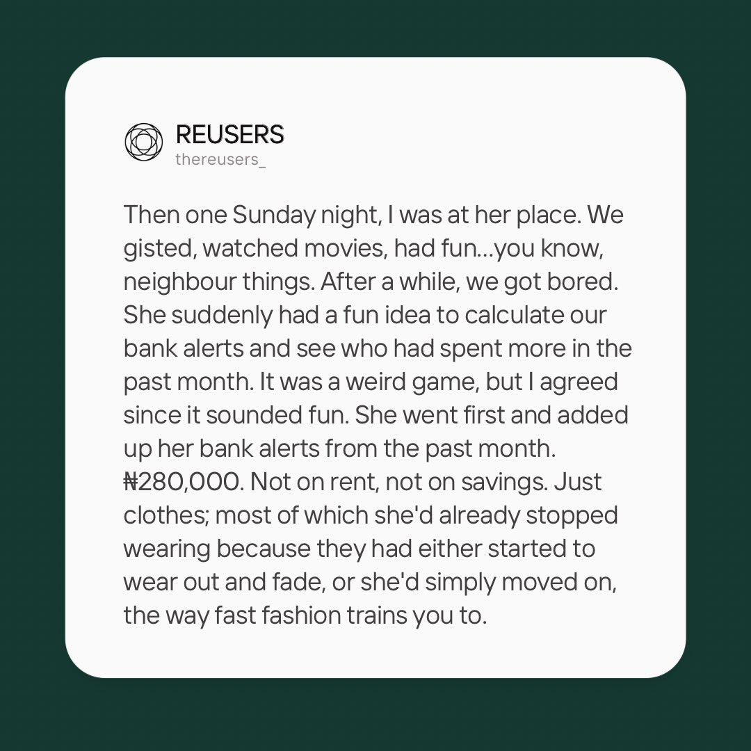 thereusers_'s tweet photo. The math definitely isn’t mathing on fast fashion.🌚
Buy, sell, rent, swap or donate preloved on Reusers today and spend wisely. To download, search ‘Reusers’ on your google play store or App Store. Join the clan today. https://t.co/pzCi5PxqPF