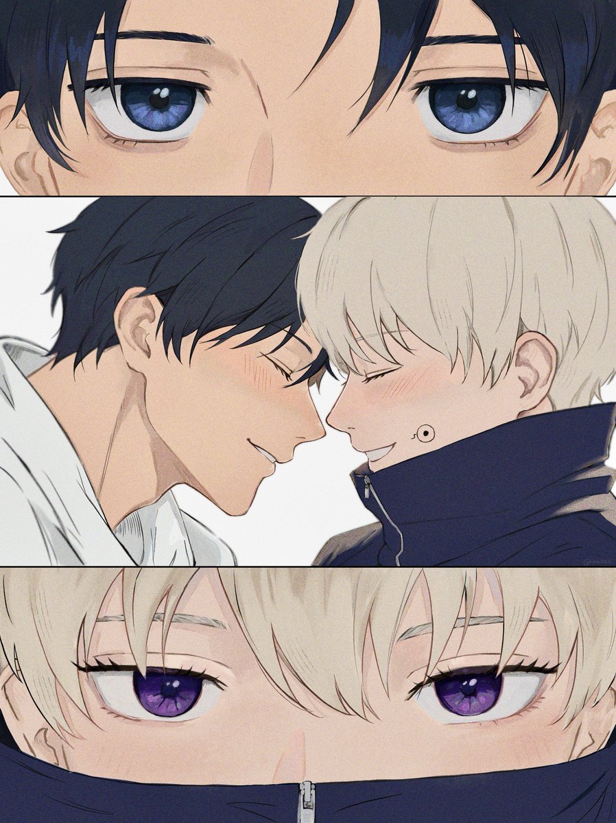 meownyungi's tweet photo. eyebag boyfriend x eyelash boyfriend https://t.co/U1rvIzMowQ