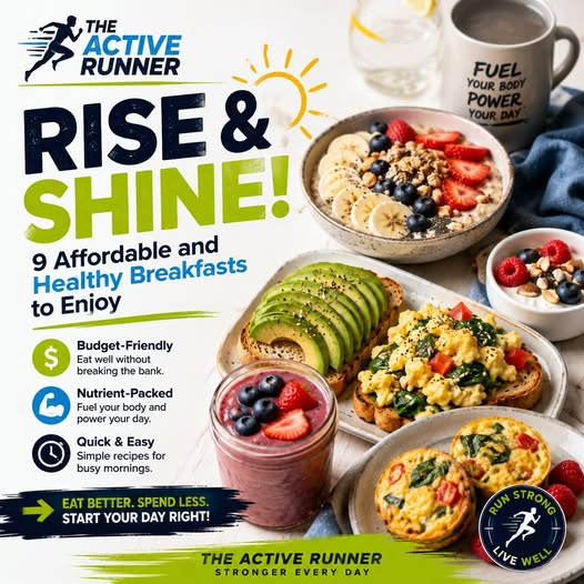 ActiveRunnerOnX's tweet photo. 🌅Rise And Shine!: Fuel Your Day Without Breaking the Bank! 💪💪

Check out 9 AFFORDABLE &amp; HEALTHY Breakfasts that are great for RUNNERS and FITNESS Fans

Check out here: 
https://t.co/O4yY4MdKWr

#healthybreakfast #running #fitness #HealthyEating 

#TheActiveRunner https://t.co/dF0gT13kx3