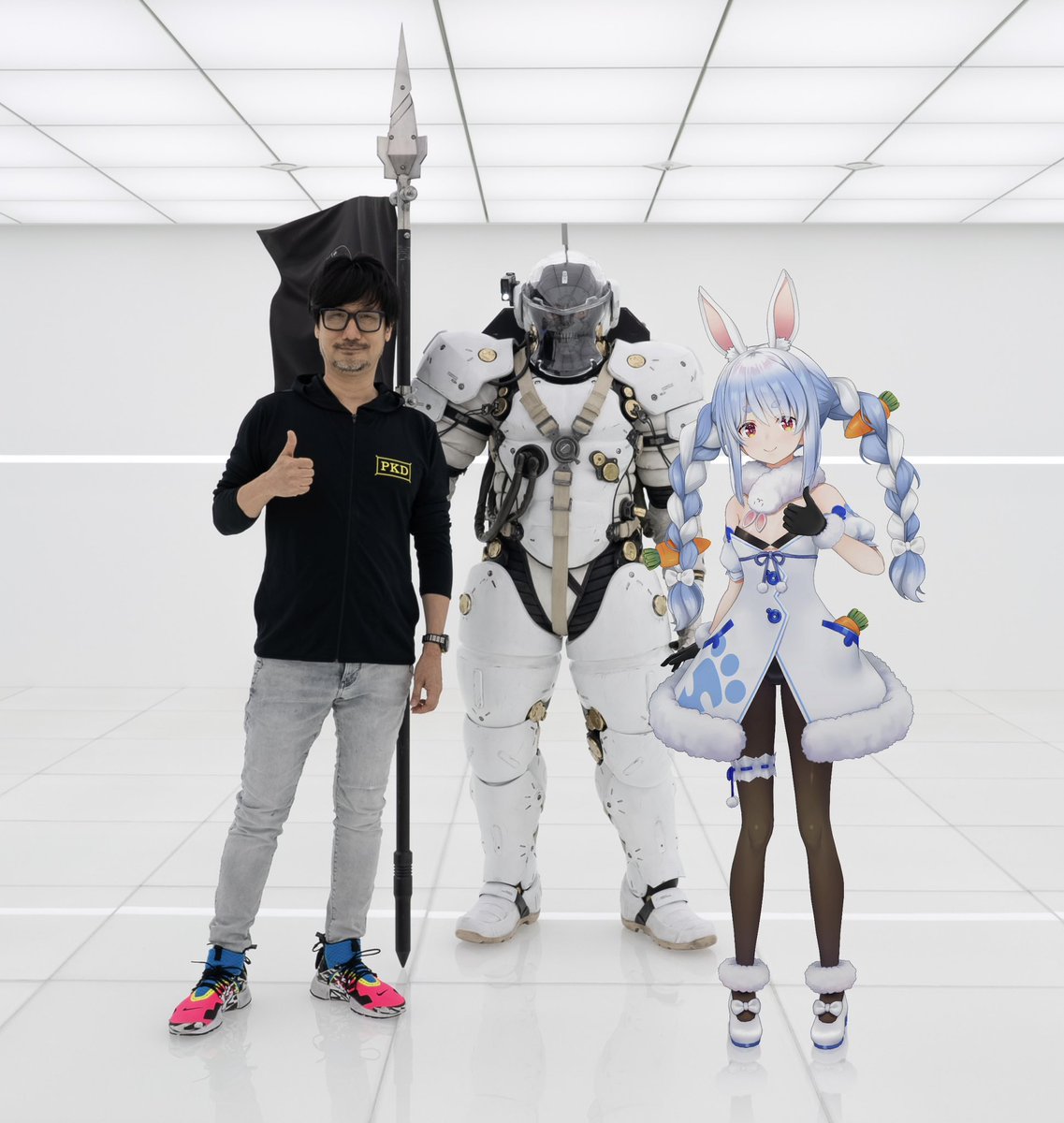 suginoki7777777's tweet photo. 👯‍♀️🐰🥕🌈✨
#DEATHSTRANDING2
#ぺこらーと
#バニーの日 https://t.co/teJVRsR2ju