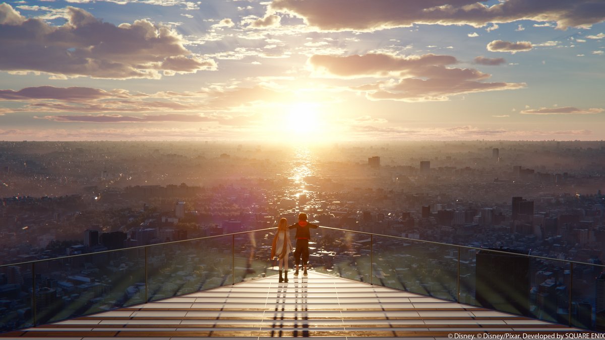 HMKilla's tweet photo. What's actually CRAZY about this shot from Kingdom Hearts 4, is that it isn't actually Exaggerating!

This is a VERY real place you can go to call Shibuya Sky, and there, the skyline of Tokyo truly seems endless https://t.co/JNc19hjQSC