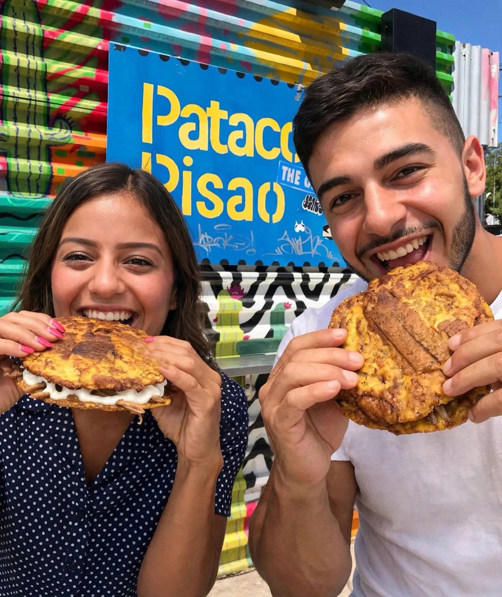PataconPisaoNYC's tweet photo. Try something different today!
Great day to grab yourself an #OGPATACON @PataconPisaoNYC !
A smashed plantain sandwich that makes you question where it’s been your whole life!
📍https://t.co/fhlFgukWHR
#plantbased #glutenfree #smashedplantainsandwich https://t.co/v6pTkuCxpD
