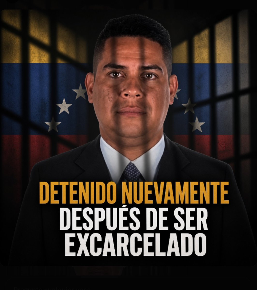 Yur_45's tweet photo. 😡🤬 LO LIBERARON... Y A LOS 4 DÍAS LO VOLVIERON A METER PRESO.
👉Sixto José Salamanca Jiménez
🔗Casi 7 años preso.

Lo excarcelaron el 14 de agosto.
El 18 de agosto lo detuvieron otra vez en Cúpira.
¿Eso es libertad?
¿O es un juego cruel del régimen?

Mientras anuncian “liberaciones”, siguen usando a los presos políticos como fichas de negociación.Exigimos su libertad inmediata y la de TODOS.
Sin condiciones.
💥Sin dilaciones.

@TAMARA_SUJU
@ForoPenal
@alfredoromero
@dplacer
#QueSeanTodos
#PresosPoliticos
#VenezuelaHistorias

 Casos Reales de VZLA 🇻🇪