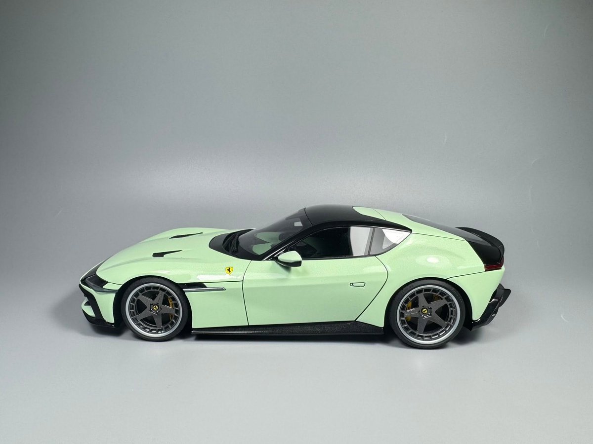 ake56120798's tweet photo. ποΈA Striking Mint Green Ferrari 12 Cilindri Finished Product
Thanks to Katona AdriΓ‘n for this amazing creation!
A truly outstanding custom mint green color scheme, with a striking contrast of black topβ¨
#124scale #carmodelkit #modelcarsFerrari #alphamodel #Ferrari12Cilindri https://t.co/8QUZdX4TRE