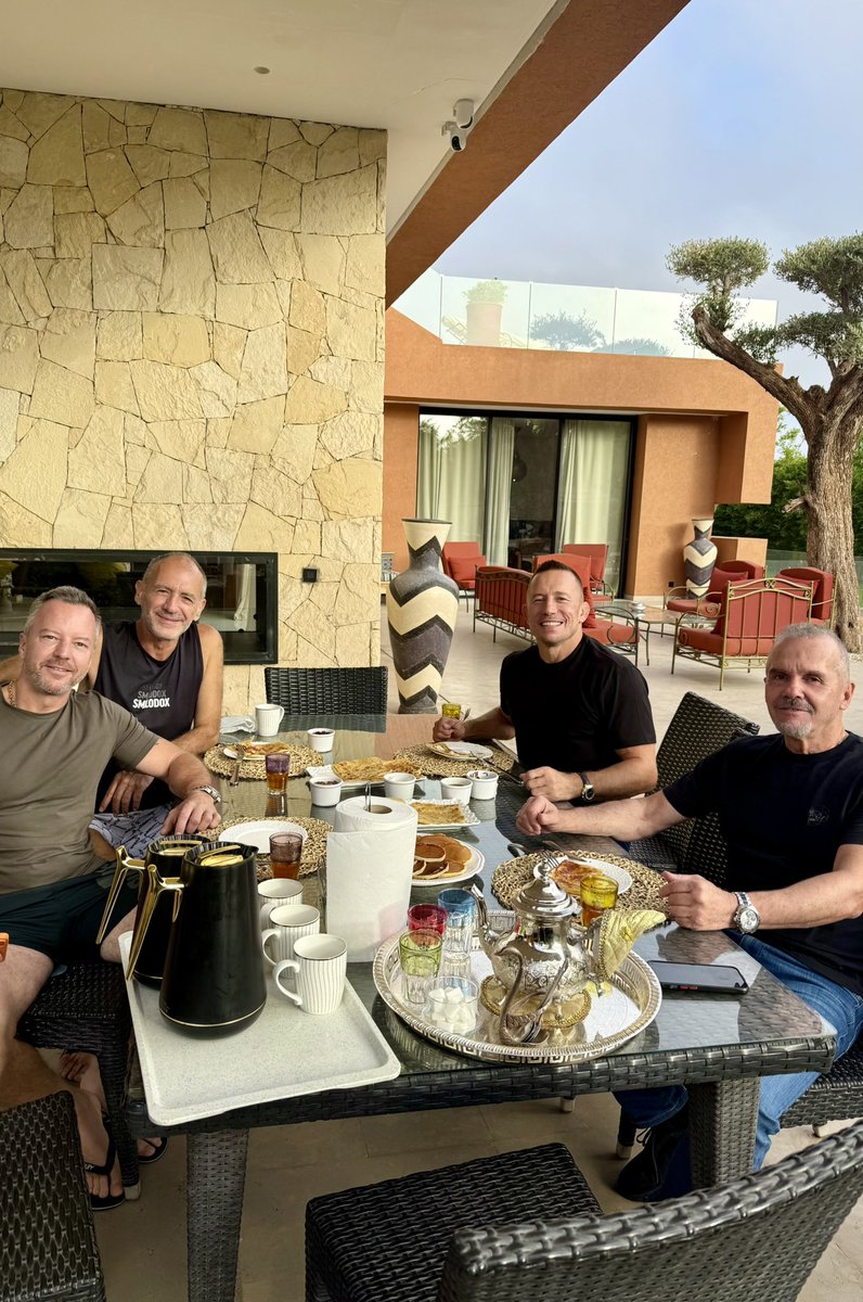 GeorgesStPierre's tweet photo. If I lived in Morocco, I’d eat msemen every morning. My new favorite breakfast. 😋🇲🇦 https://t.co/VBtUBq9bEw