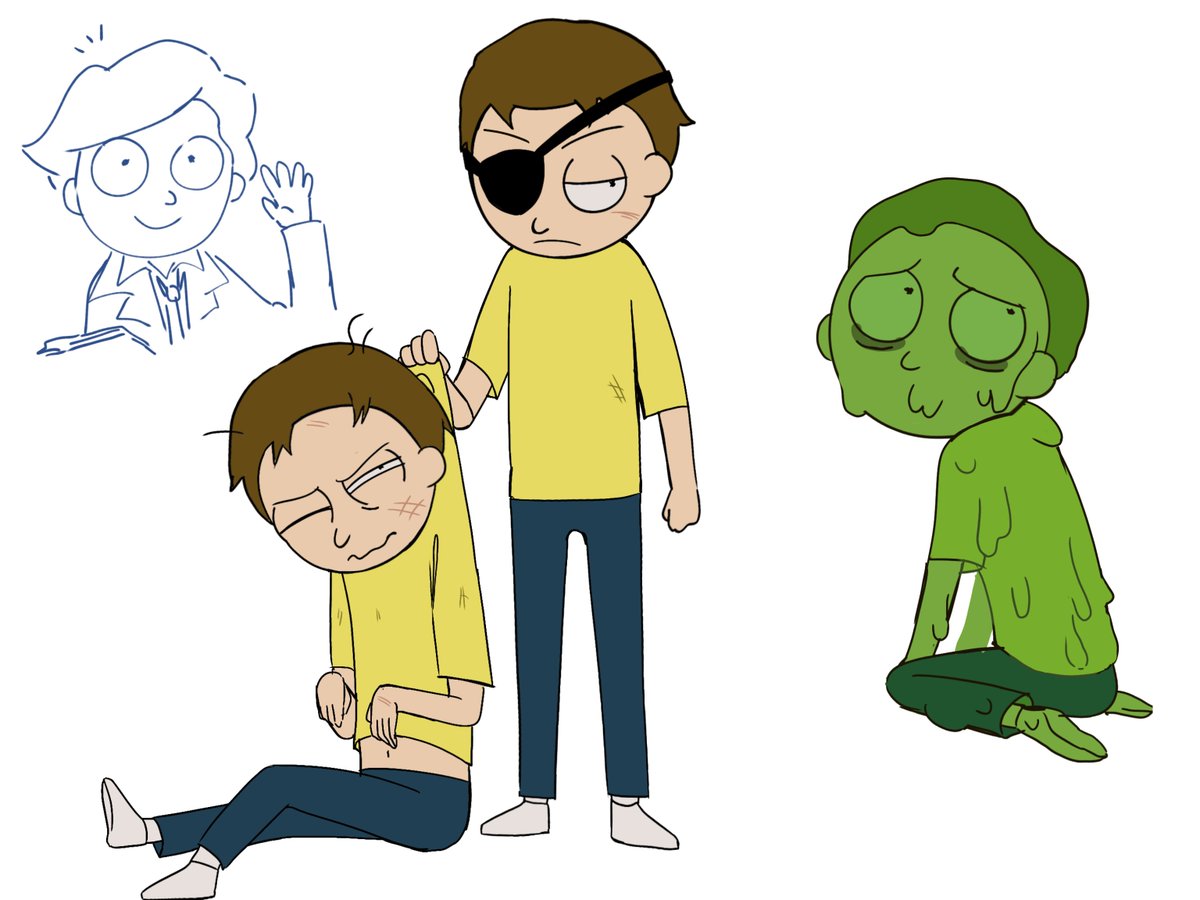 yimkop's tweet photo. More doodles #morty #rickandmorty https://t.co/vS8pvvKgUh