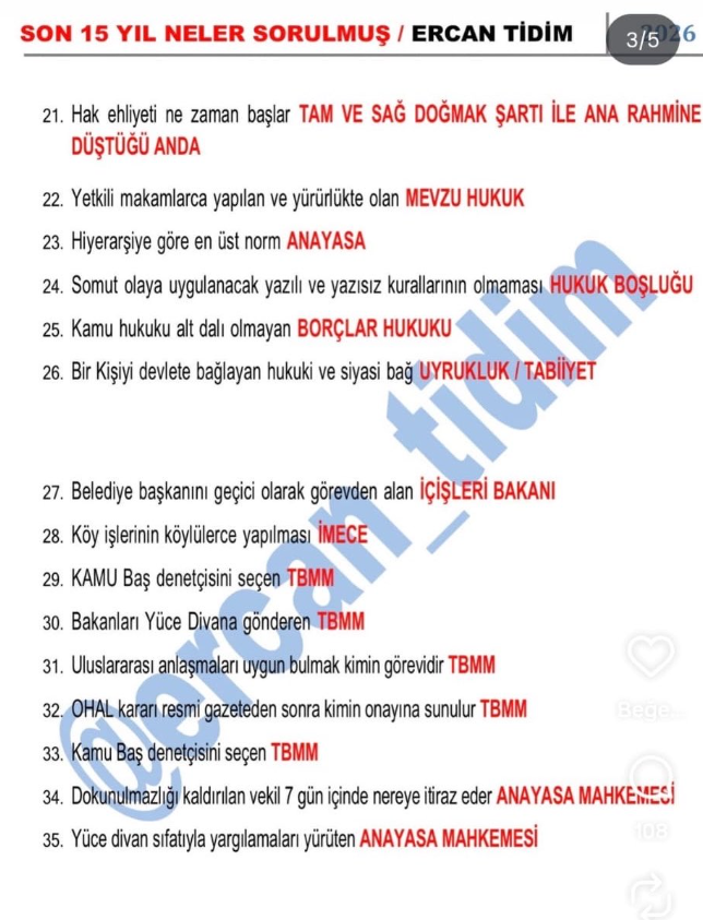 kpsscafe's tweet photo. Çıkma ihtimali yüksek olan Vatandaşlık soruları.. #kpss2026 https://t.co/CZpCQpV0LQ