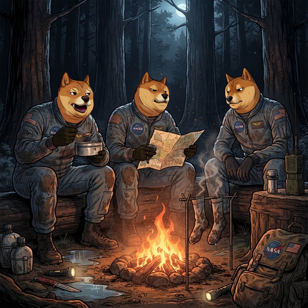 doge1meme's tweet photo. Even doges need breaks.

But we always stay focused on the mission.

solana:DpBzjtgGLF7QA9Ug3eUVGbnqa6j3jvYBn1XuQuktvfhm 🐕🚀 https://t.co/ZQfWSQYUQN