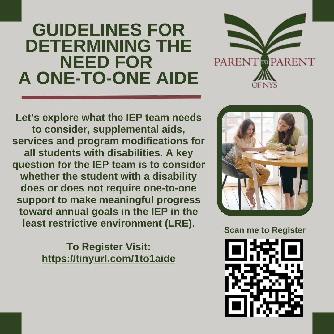 PtoPofNYS's tweet photo. Navigating the Process of One-to-One Aide Assignment
๐ Sep 15 | ๐ก 11:00 AM - 12:15 AM
๐ Register Here: https://t.co/F0UoMiGrzF
#SpecialEducation #IEP #OneToOneSupport #DisabilityRights #ParentResources #InclusiveEducation #IEPTeam #P2PNYS https://t.co/h9w9XAVEeD