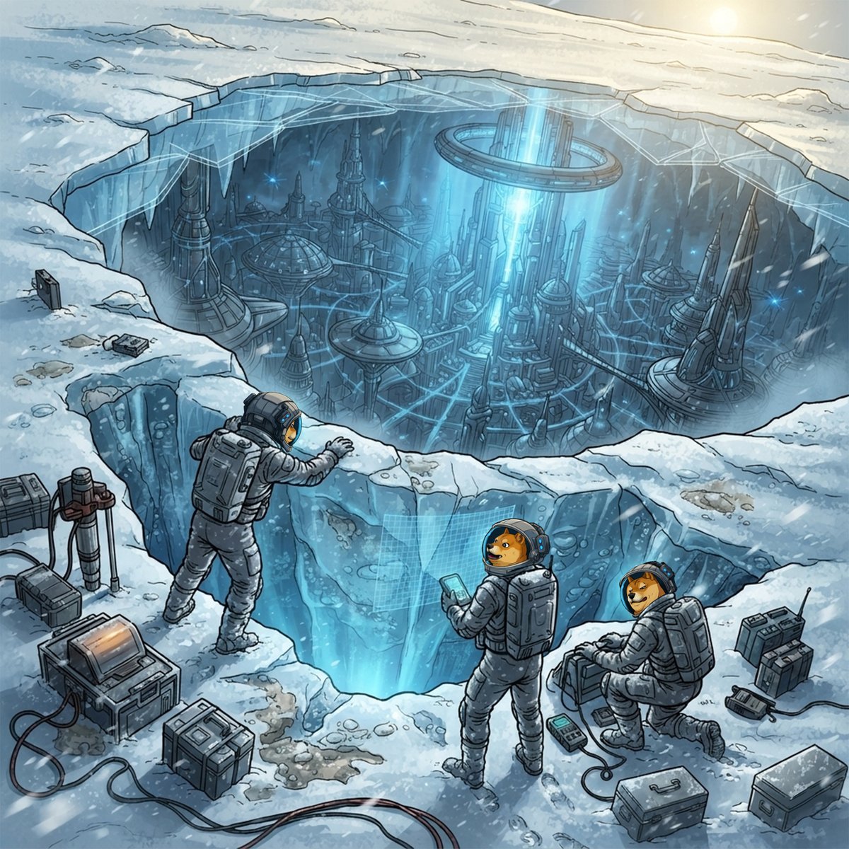 doge1meme's tweet photo. Another discovery by doge alpha team.

Space exploration is vital for the future of humanity.

solana:DpBzjtgGLF7QA9Ug3eUVGbnqa6j3jvYBn1XuQuktvfhm 🐕🚀 https://t.co/KAh9bfdueF