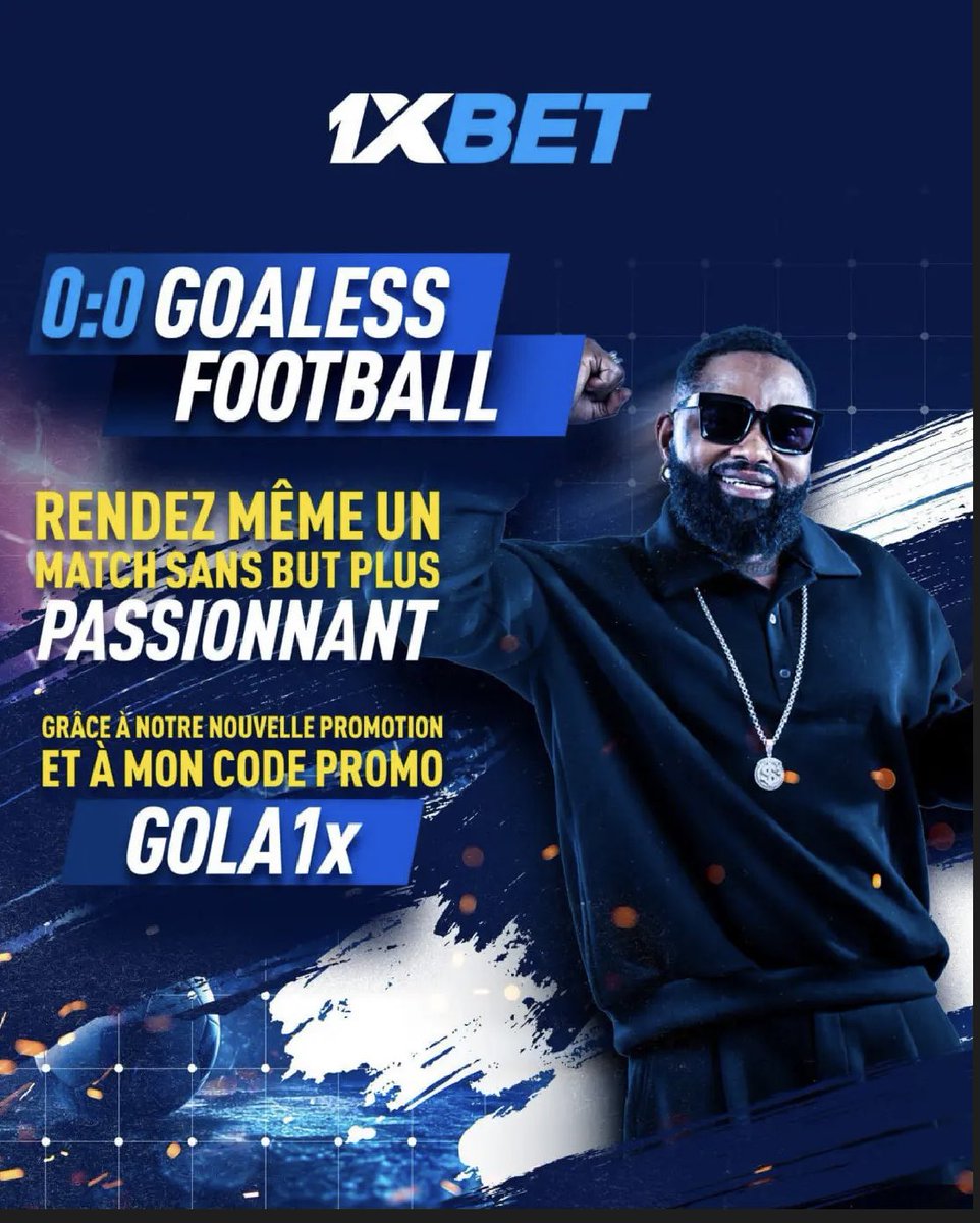 ferregola's tweet photo. ⚽️ Suivez les plus grands matchs de football et profitez de chaque instant du jeu.
🏆 Tentez de prédire un score de 0:0 et obtenez un bonus instantané.
📲 Utilisez mon code promo : GOLA1X https://t.co/h7xjeoG85F
