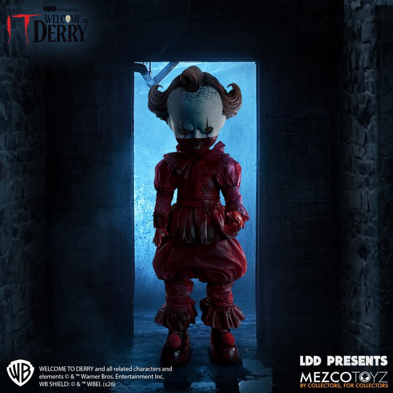 mezcotoyz's tweet photo. One clown. One balloon. One very bad idea. 🎈 #Pennywise returns in #LDD Presents Welcome to Derry: Pennywise, straight from the nightmare lurking beneath Derry. #MezcoToyz

Available for preorder

Check it out here: https://t.co/BhemrUaN6i https://t.co/a0xak0oPGk