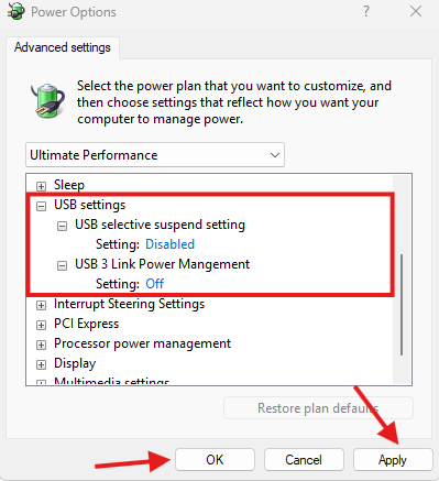 SAIYANFPS's tweet photo. 🚨Windows Users

USB power-saving is CAUSING your mouse and keyboard input issues

Here’s the fix ⬇️

Search “Edit power plan”
Click “Change advanced power settings”
Scroll down to USB settings

Set:

USB selective suspend setting → Disabled
USB 3 Link Power Management → Off https://t.co/hNqCf6529H