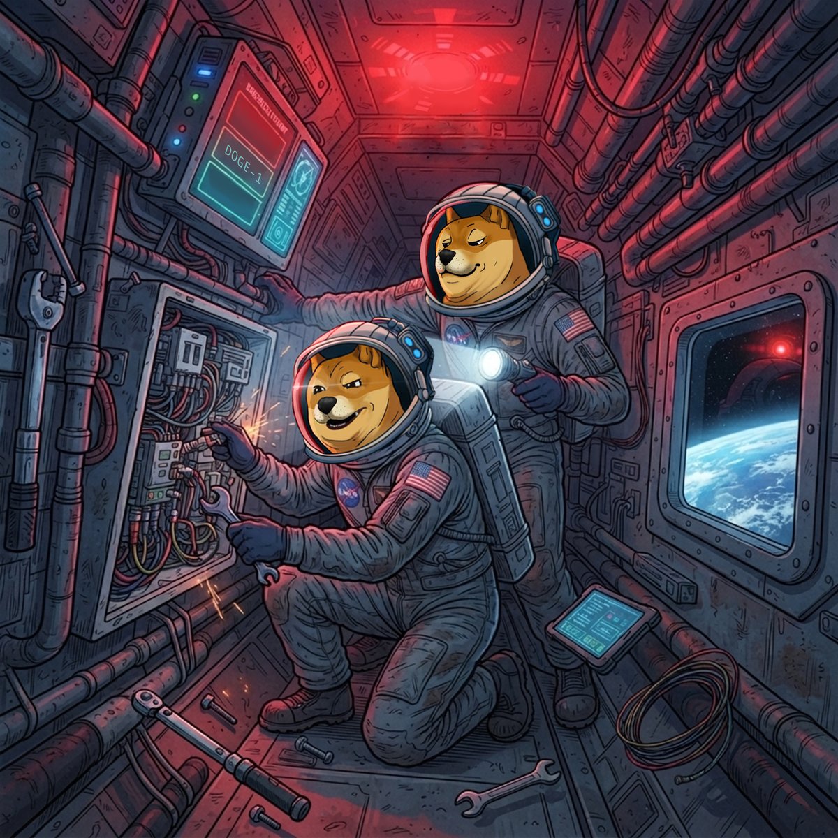 doge1meme's tweet photo. Fixing malfunctions. Green light soon.

solana:DpBzjtgGLF7QA9Ug3eUVGbnqa6j3jvYBn1XuQuktvfhm 🐕🚀 https://t.co/xX8vqY2YPb