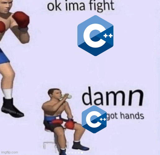 RoHover's tweet photo. @nalinrajput23 I have a love-hate relationship with C++ but neither of us can resolve it as I don't know how to code it yet. https://t.co/FvakrxZutl